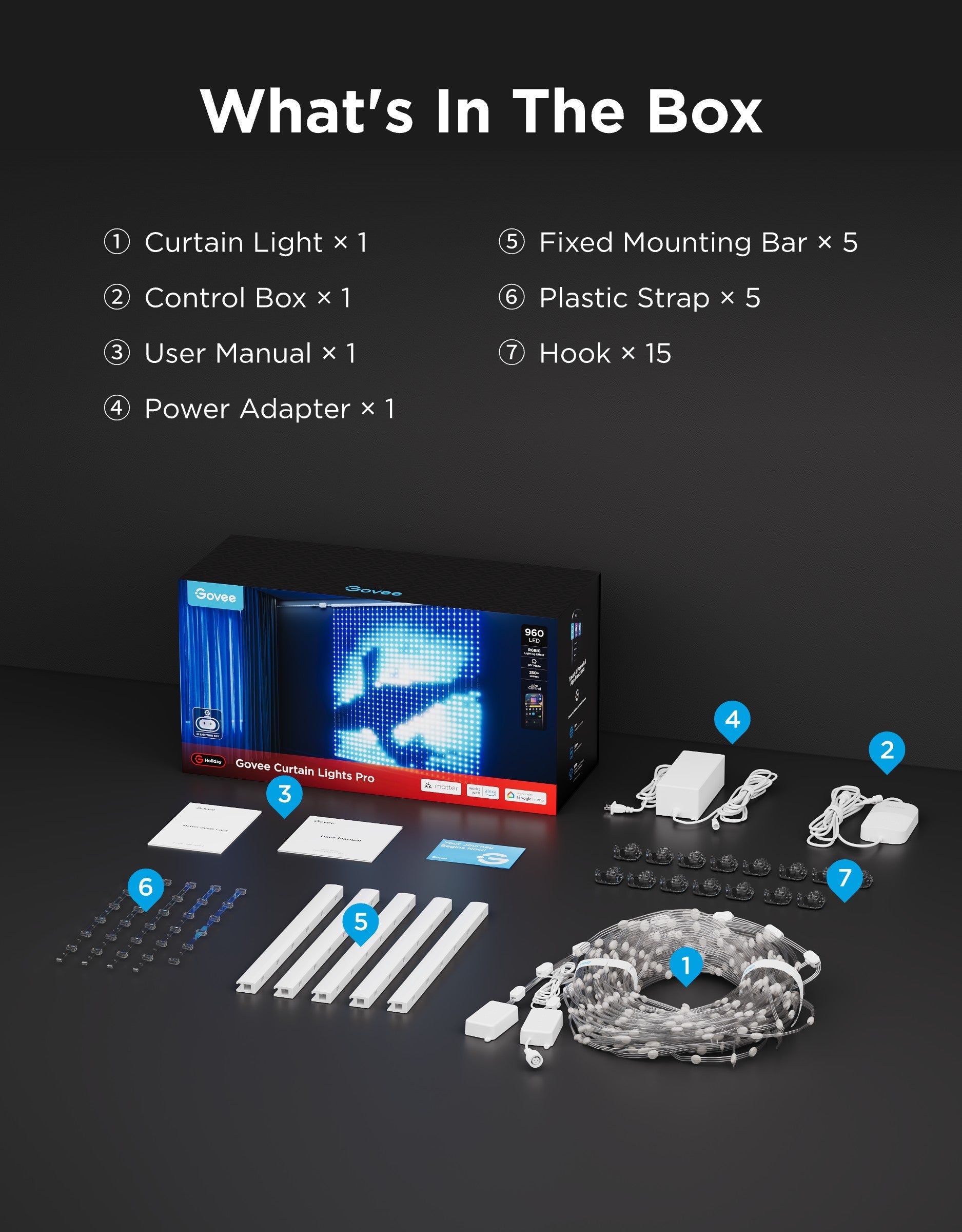 Govee Curtain Lights Pro