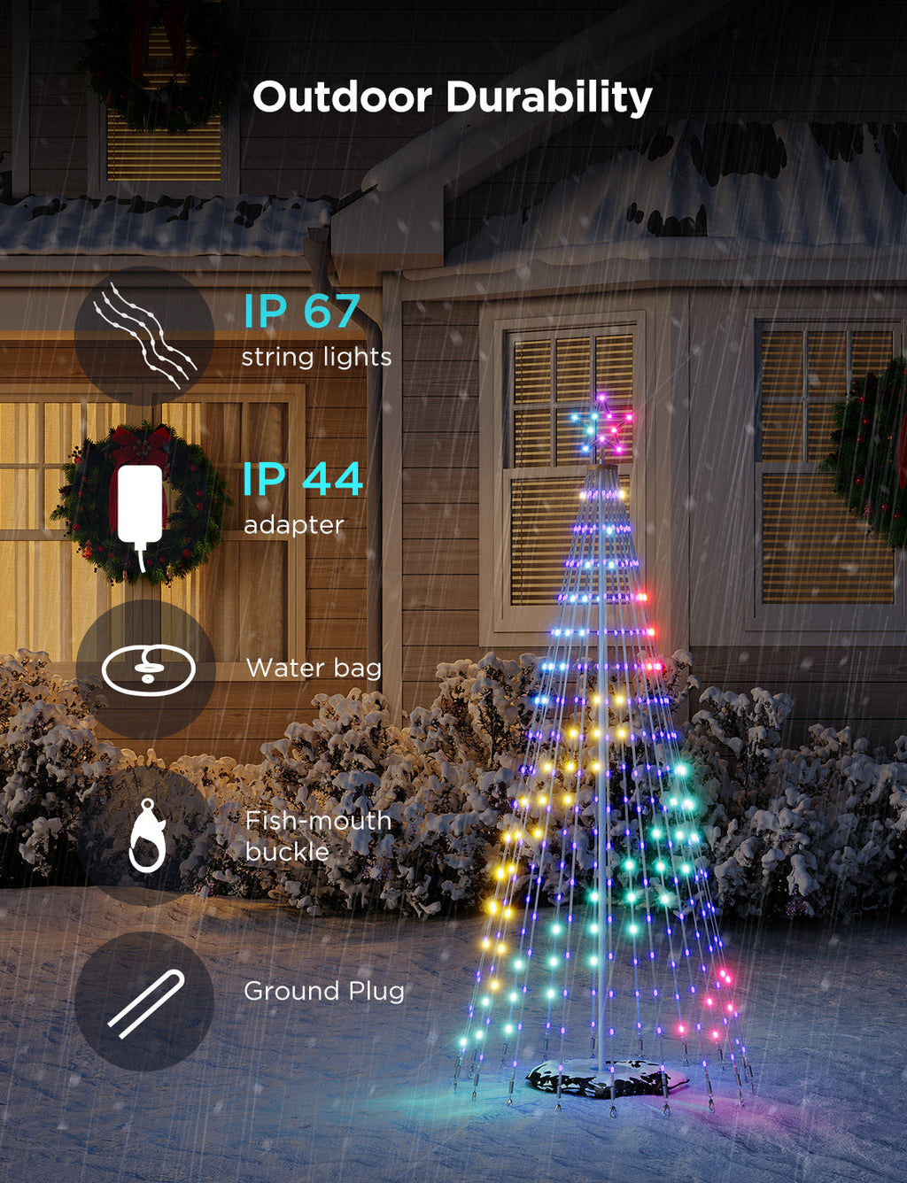 Govee Cone Tree Lights