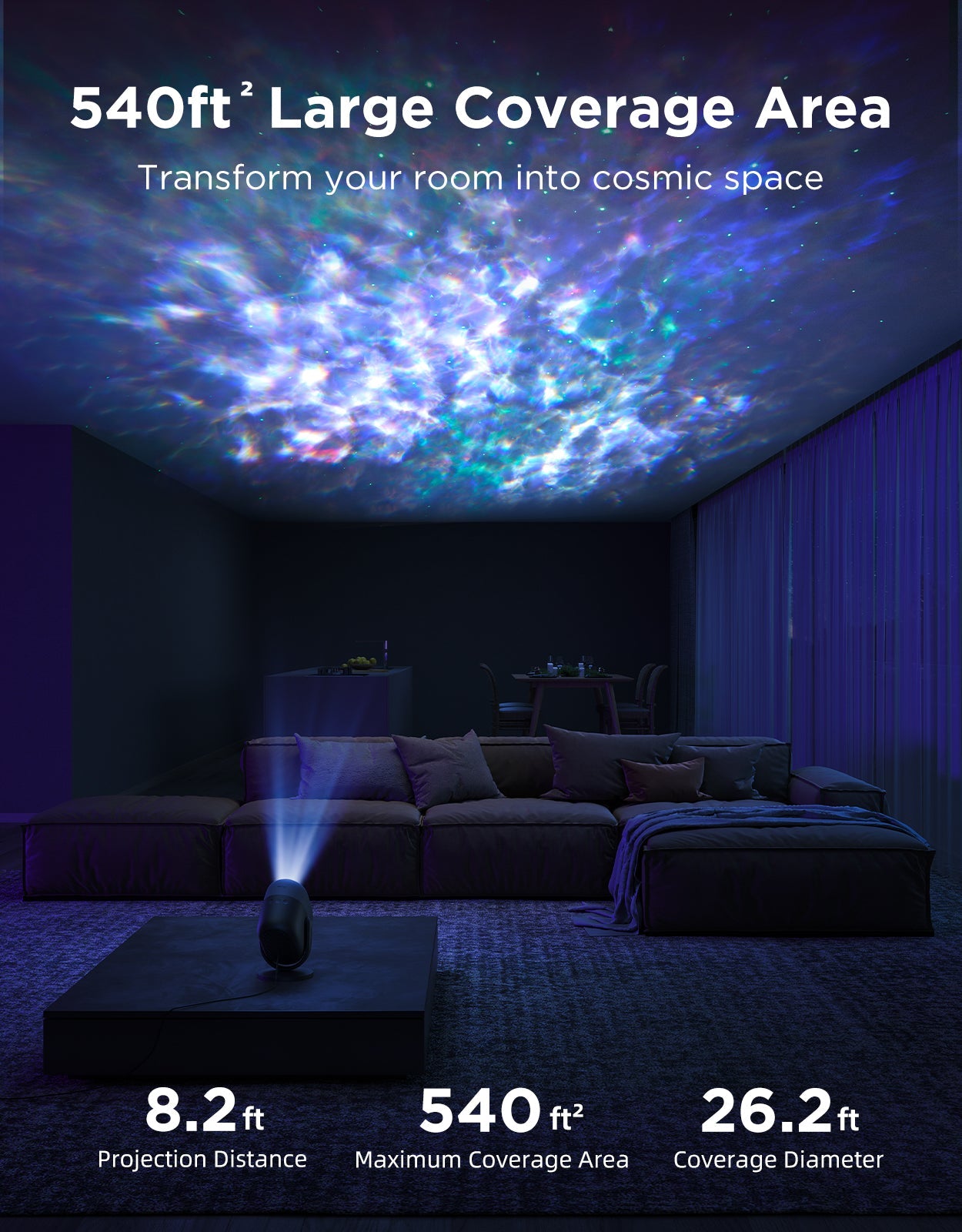 Govee Star Light Projector with Nebula Effect