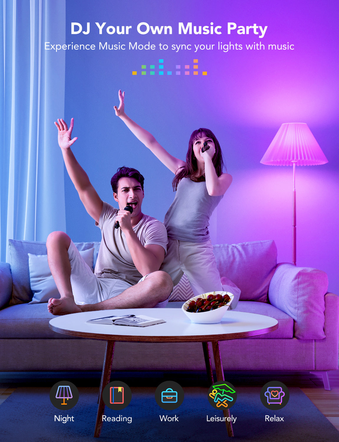 Govee Smart A19 LED Light Bulbs