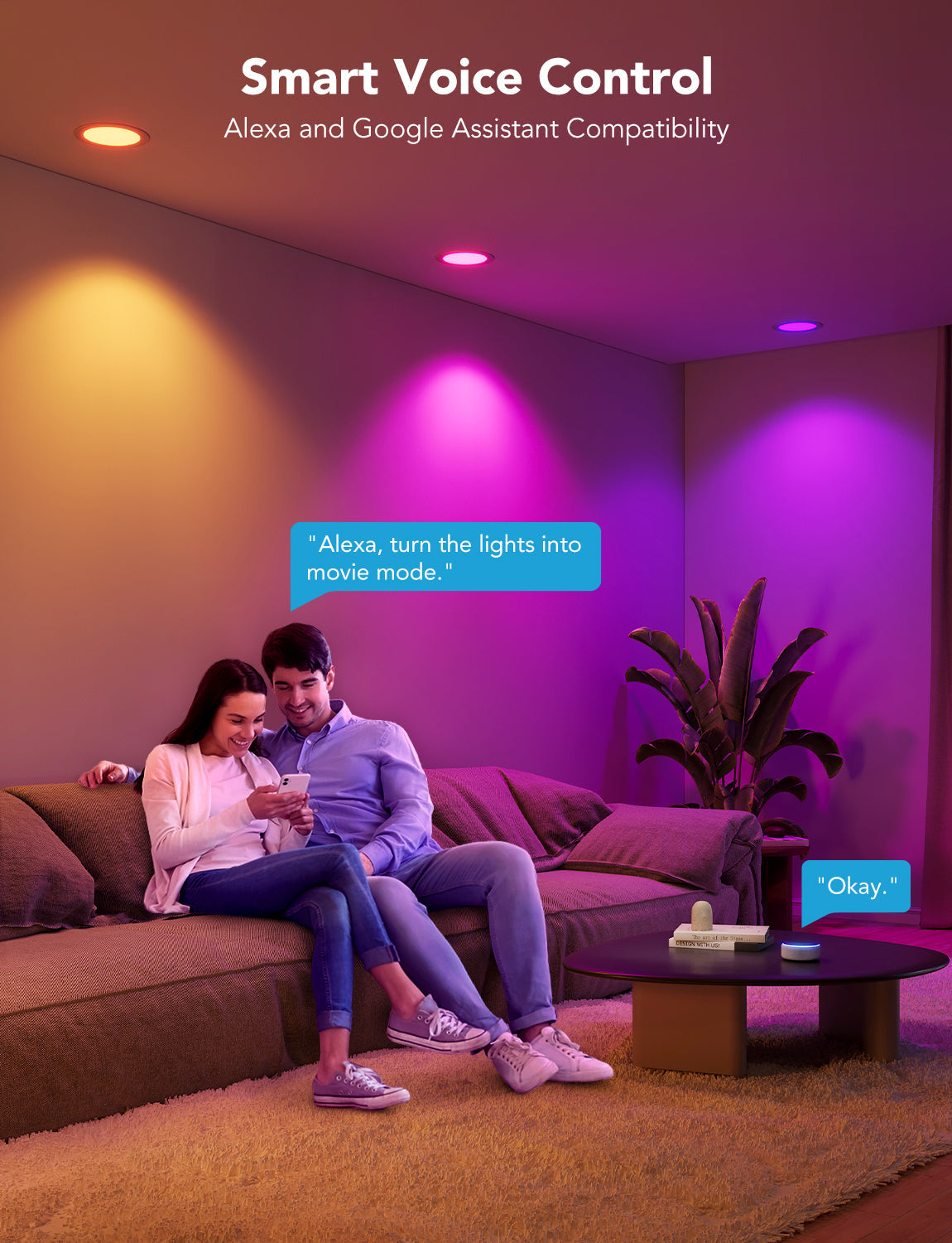 Govee 4-Inch Smart Recessed Lighting