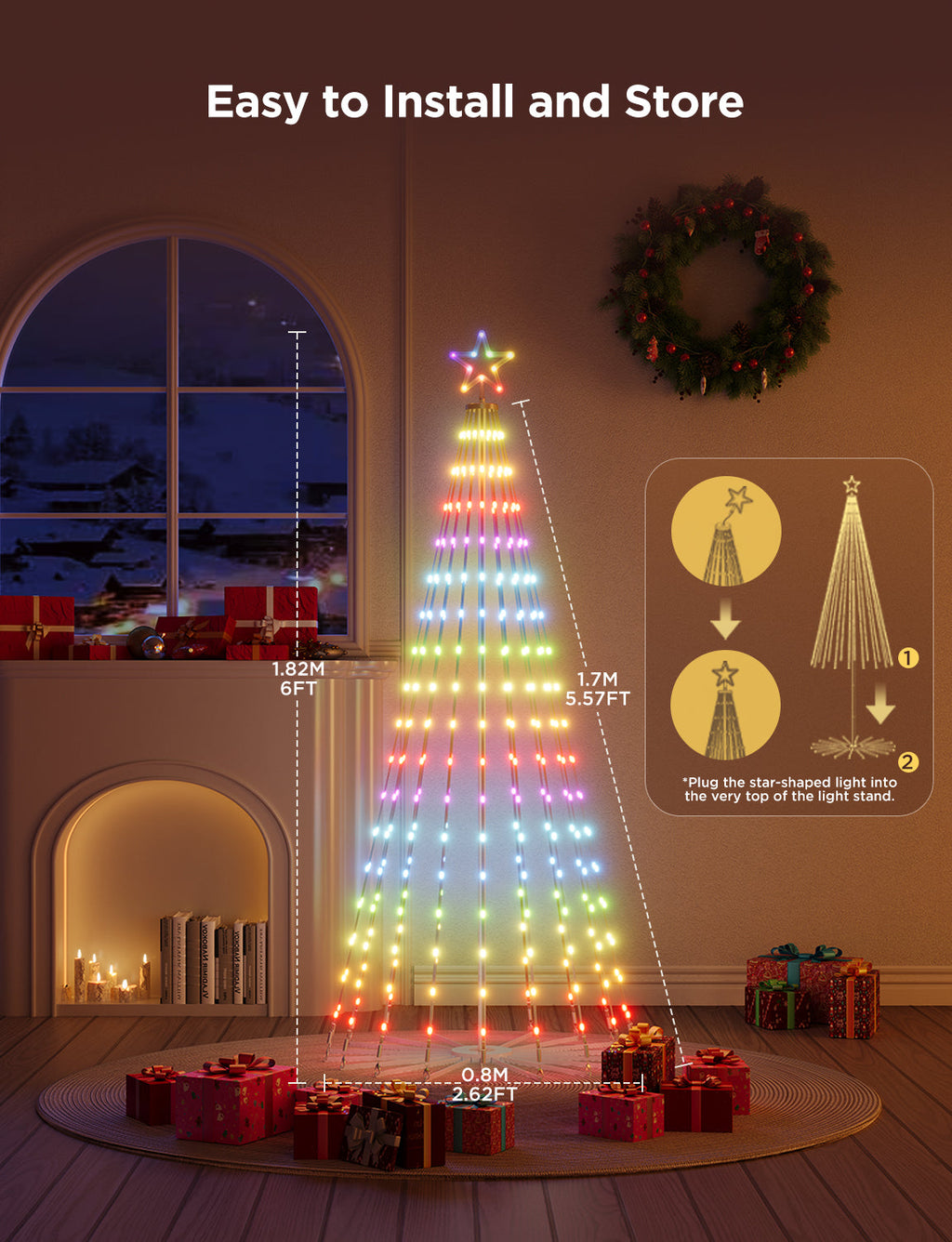Govee Cone Tree Lights