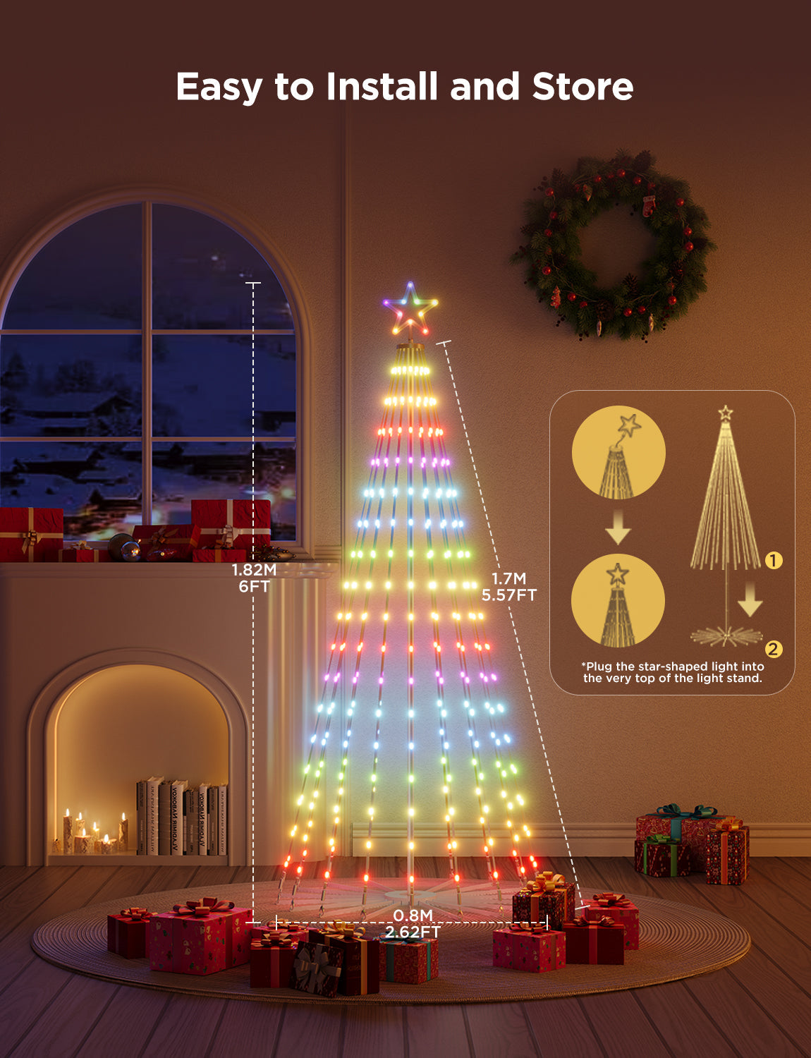 Govee Cone Tree Lights