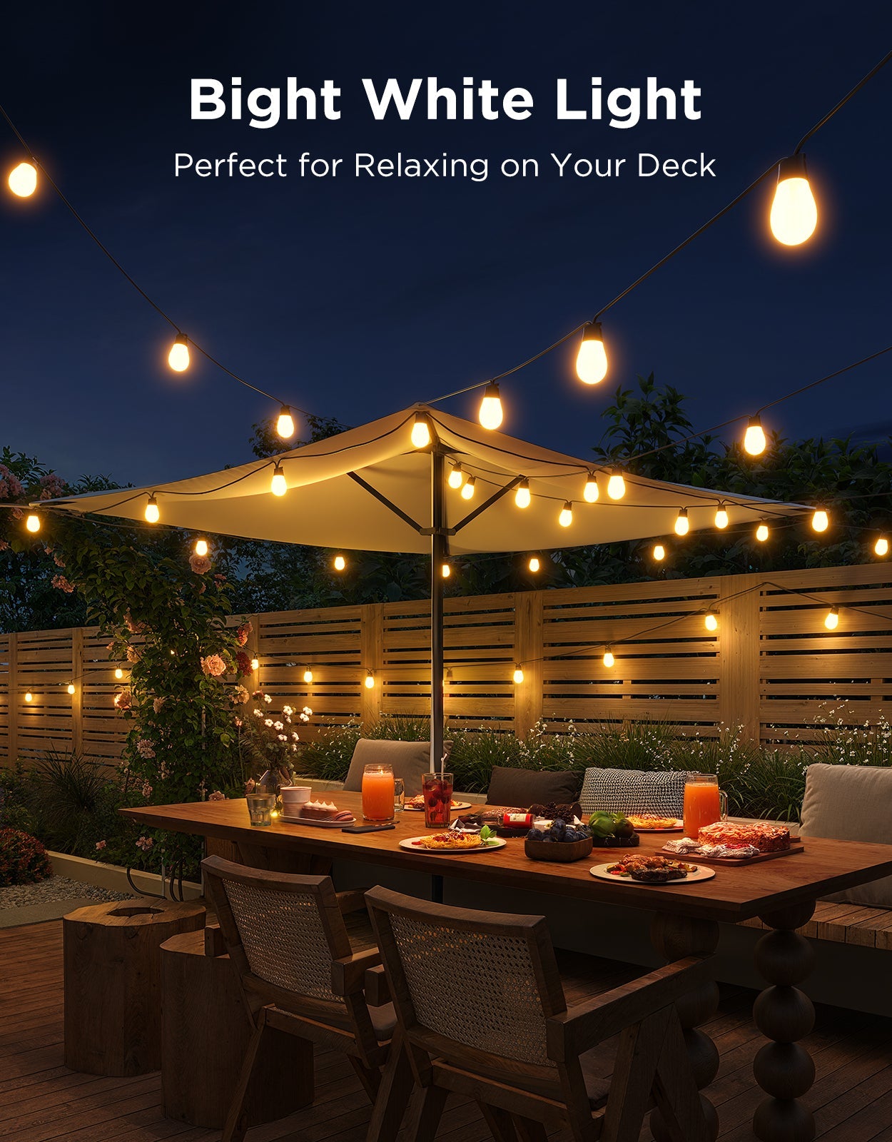 Govee Smart Outdoor S14 Bulb String Lights 2