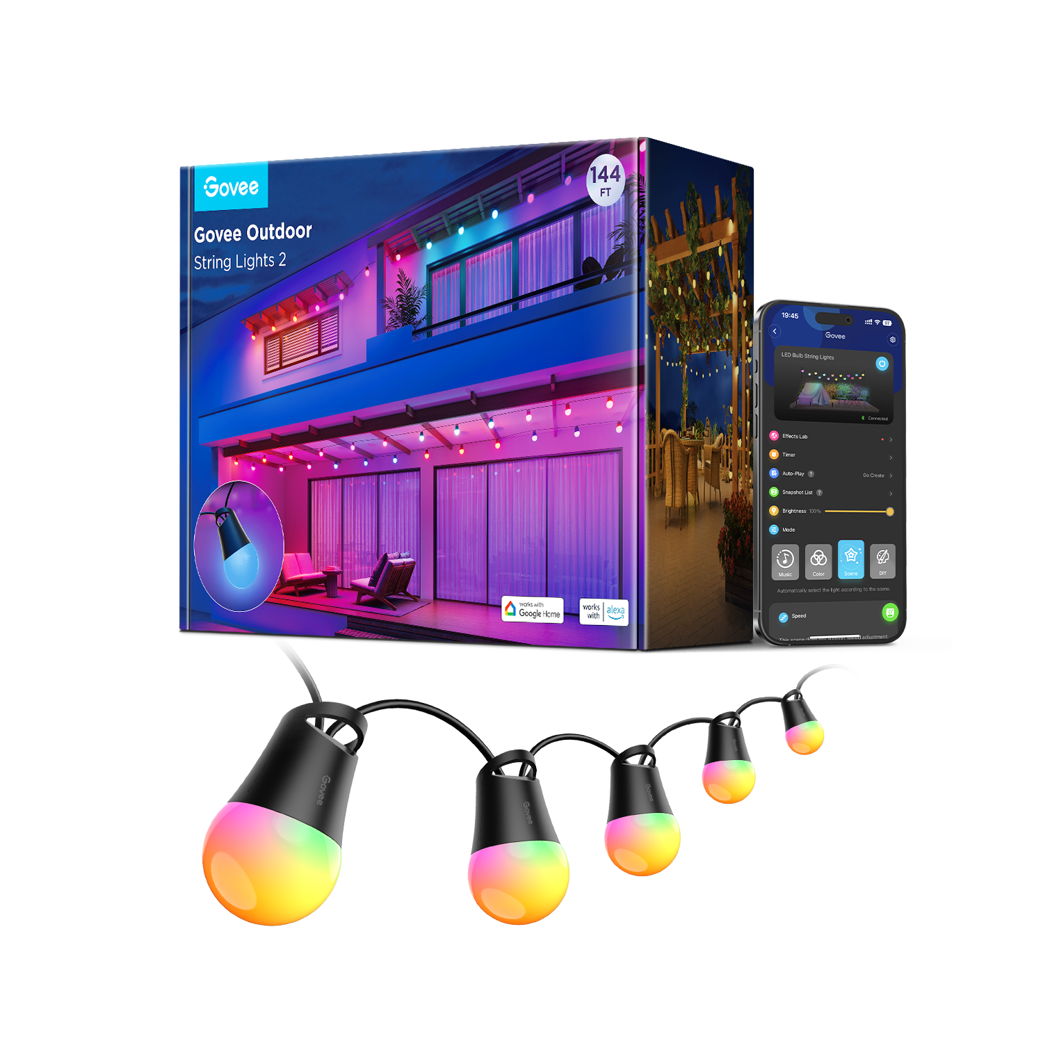 Govee Outdoor String Lights 2