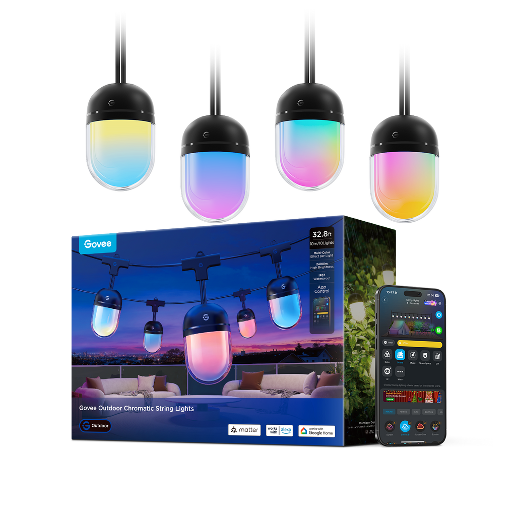 Govee Outdoor Chromatic String Lights
