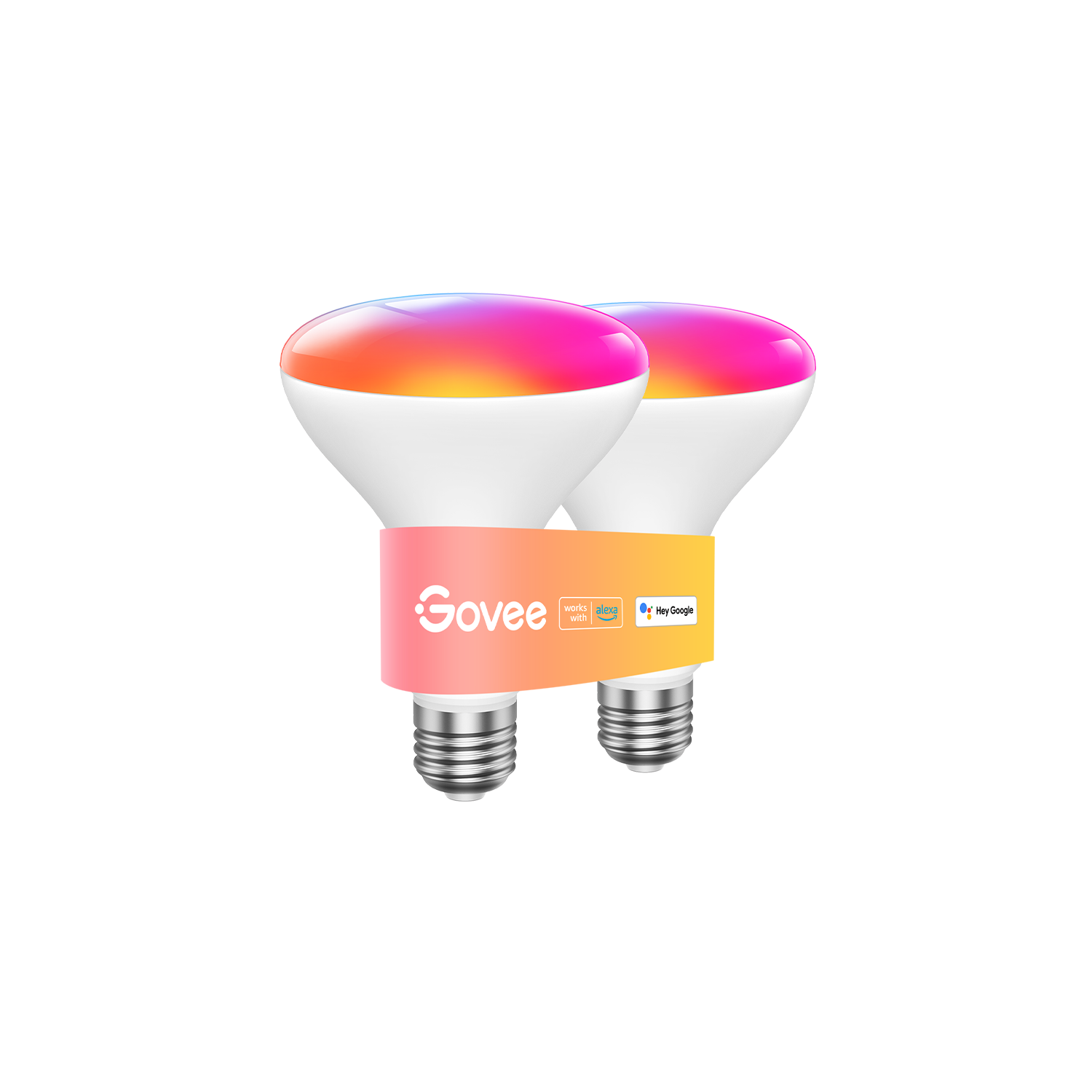 Govee RGBWW Smart BR30 LED Light Bulbs