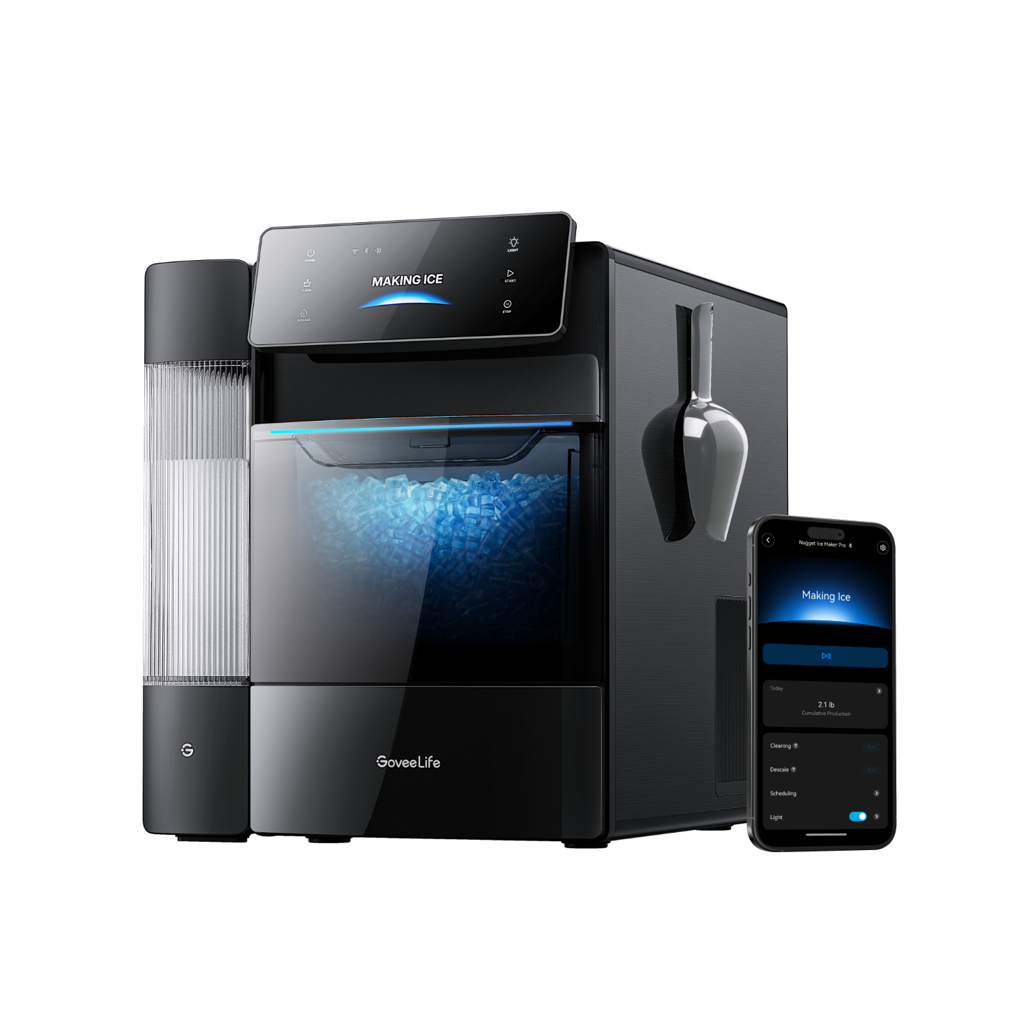 GoveeLife Smart Nugget Ice Maker Pro
