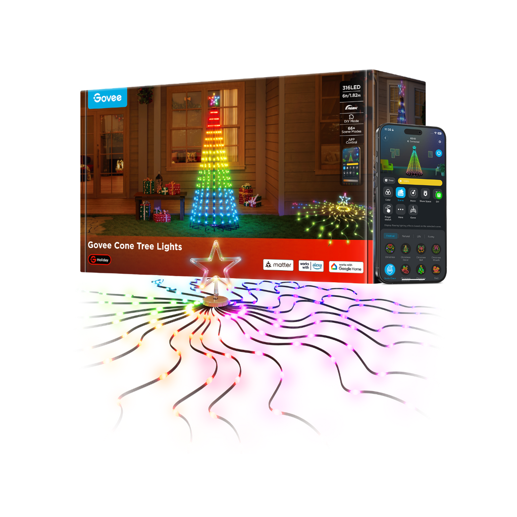 Govee Cone Tree Lights