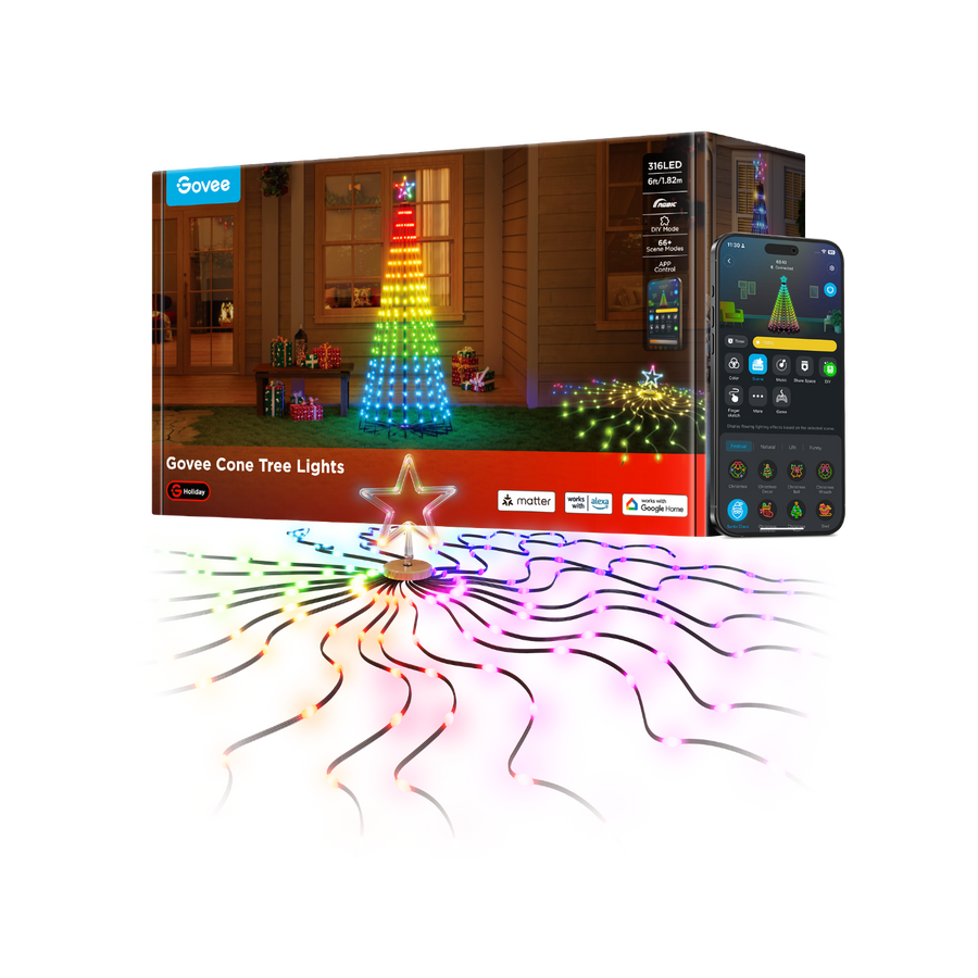 Govee Cone Tree Lights