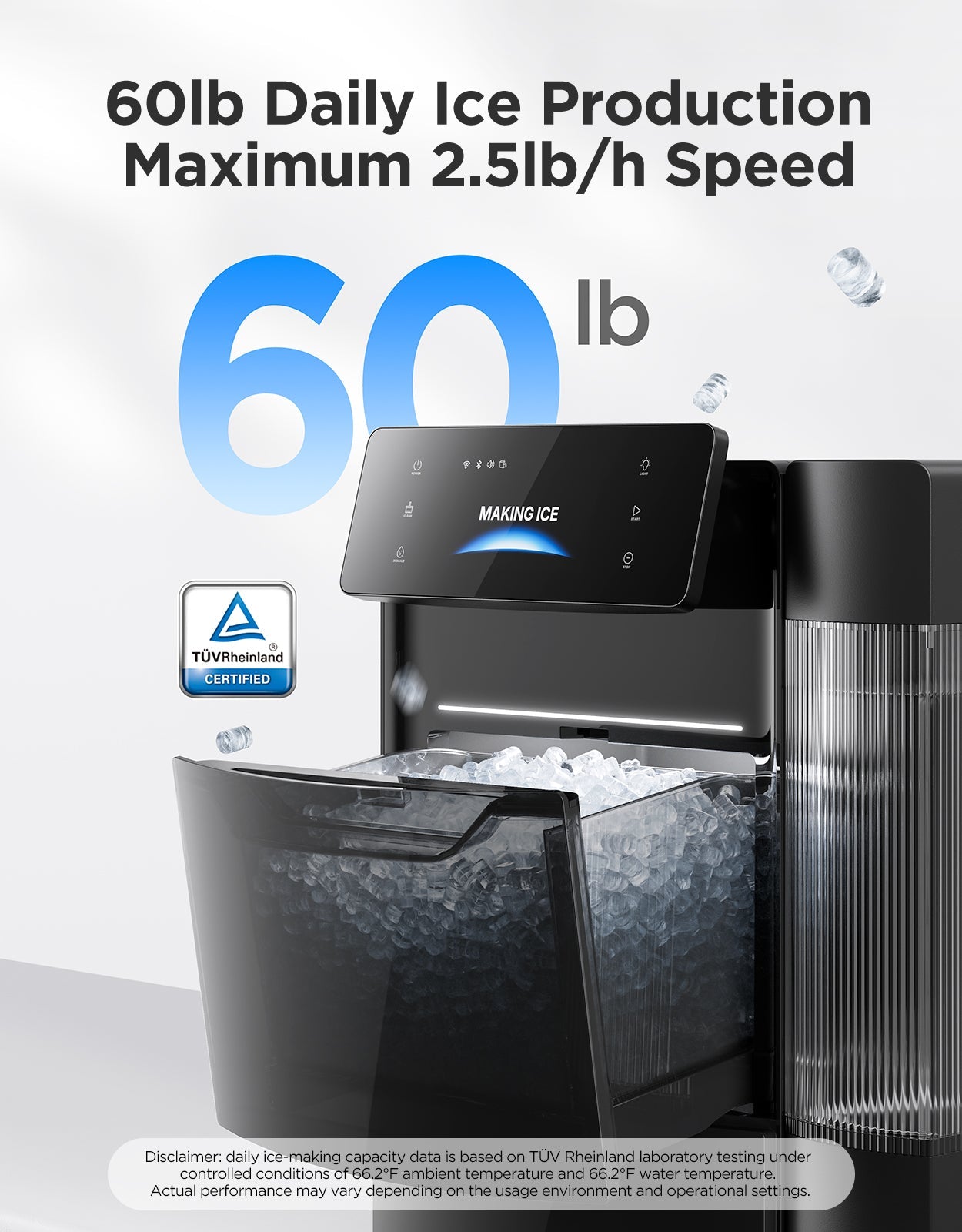 GoveeLife Smart Nugget Ice Maker Pro