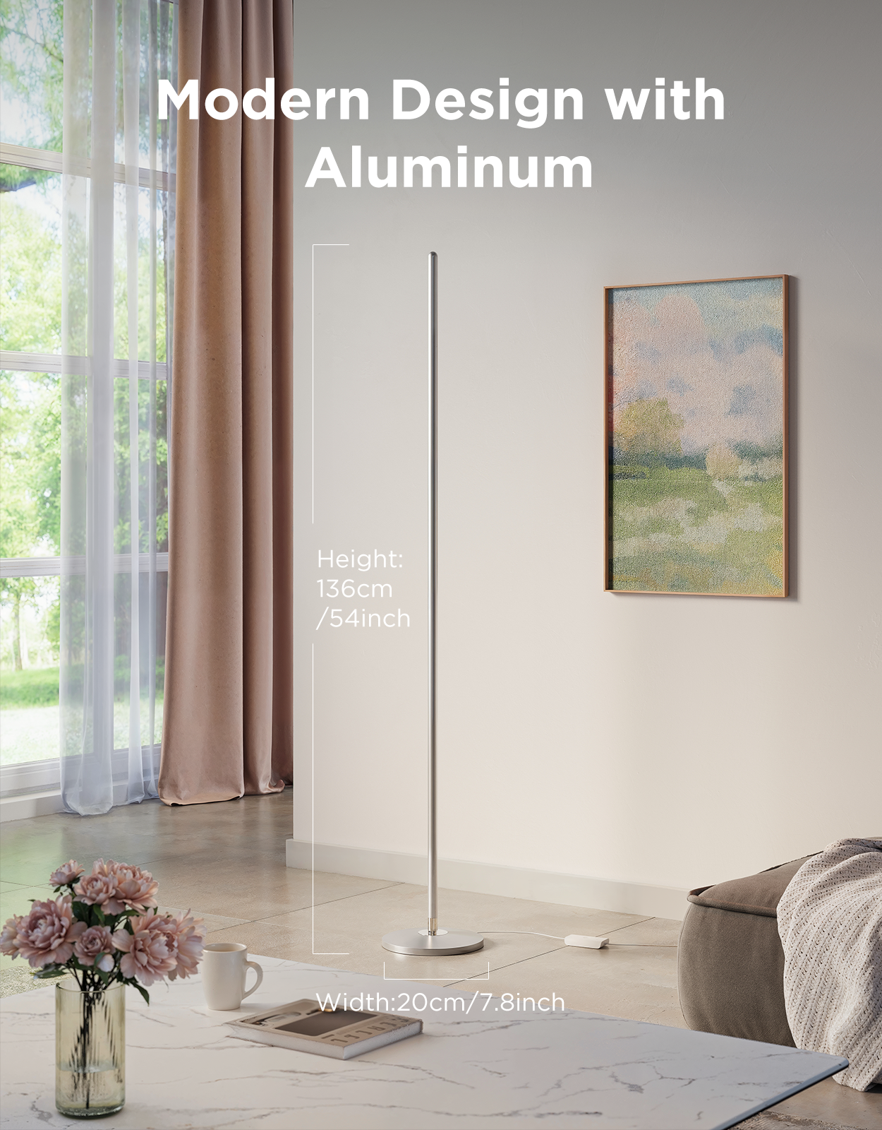 Govee RGBICW Smart Floor Lamp Basic