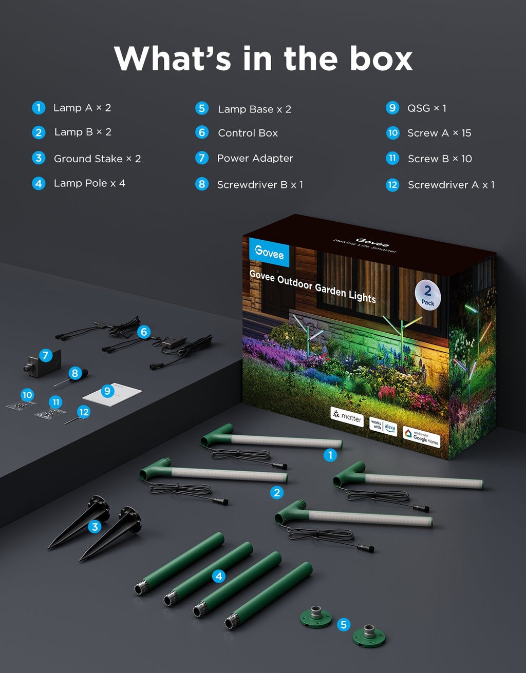 Govee Outdoor Garden Lights