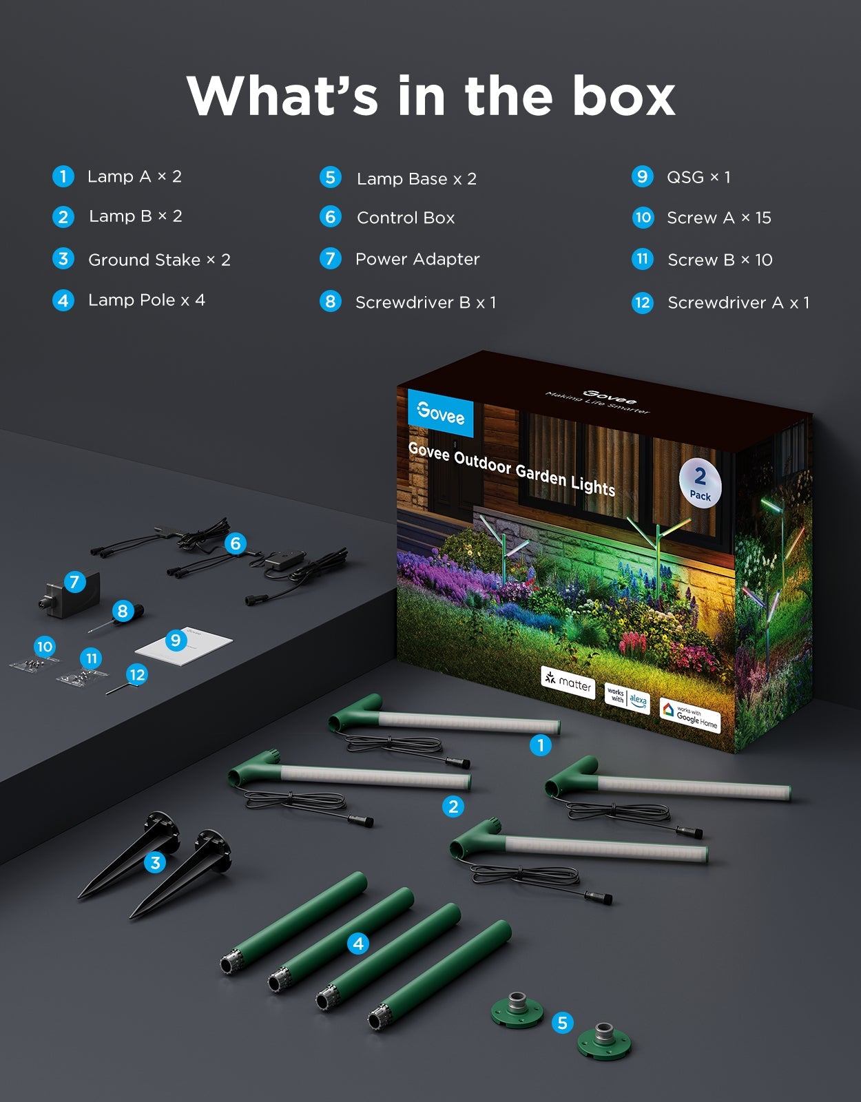 Govee Outdoor Garden Lights