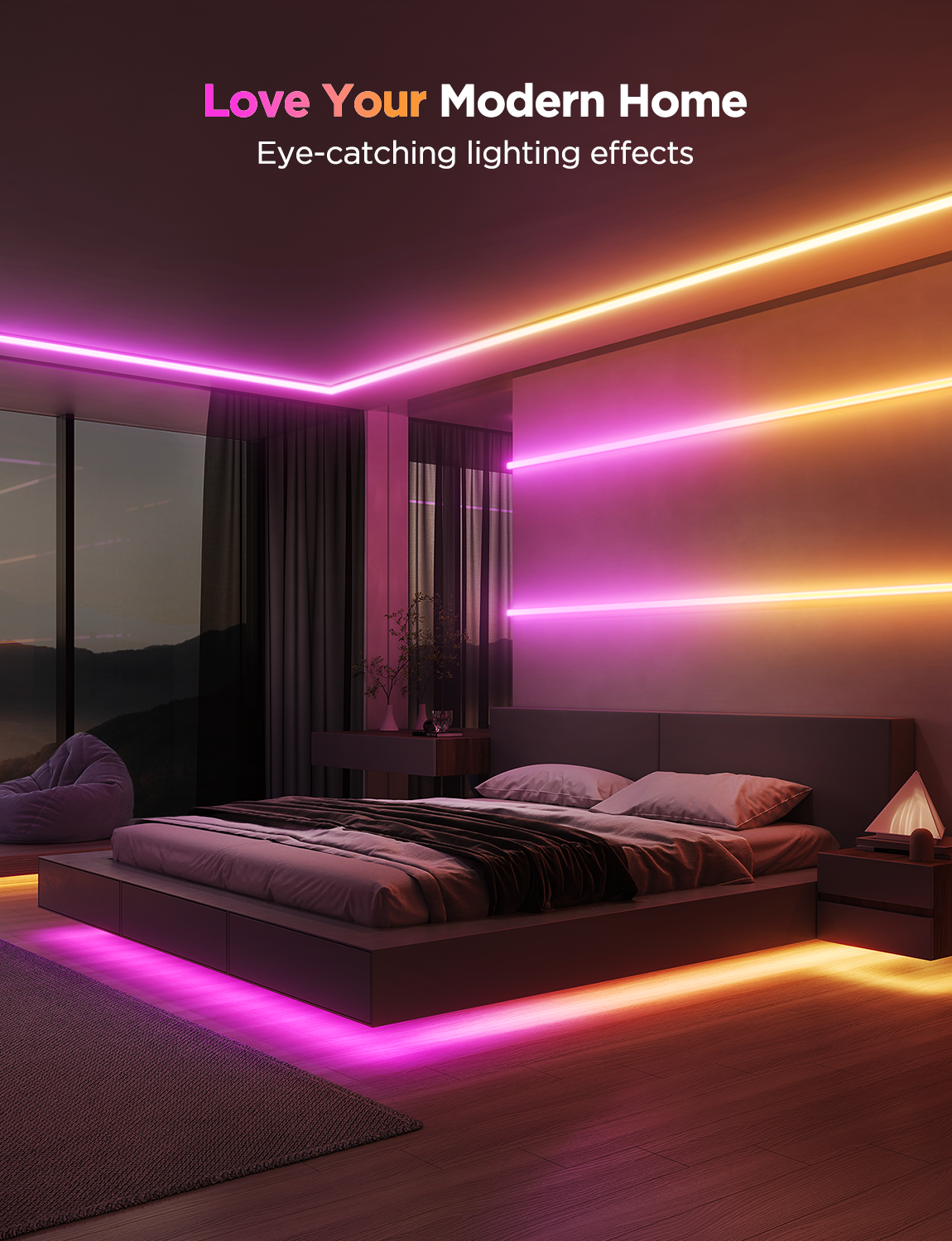 Govee RGBIC LED Strip Lights with Covers