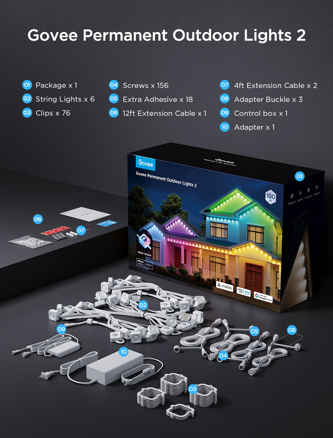 Govee Permanent Outdoor Lights 2